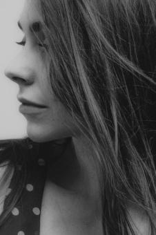 Free Stock Photo of Female profile