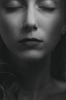 Free Stock Photo of Relaxed woman