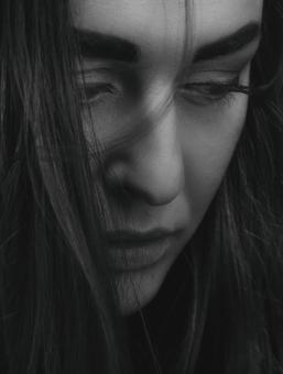 Free Stock Photo of Thinking Woman