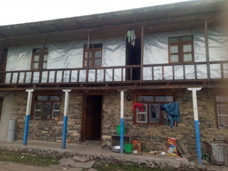 Free Stock Photo of Deurali lodge on the way to Gosaikunda 