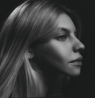 Free Stock Photo of Female Profile Portrait