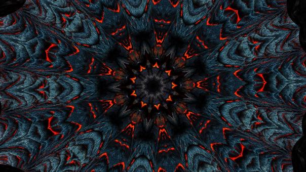 Free Stock Photo of Kaleidoscope pattern