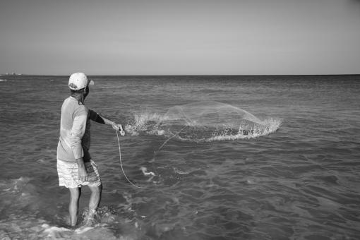Free Stock Photo of Fishing net