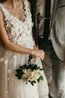 Free Stock Photo of Wedding couple