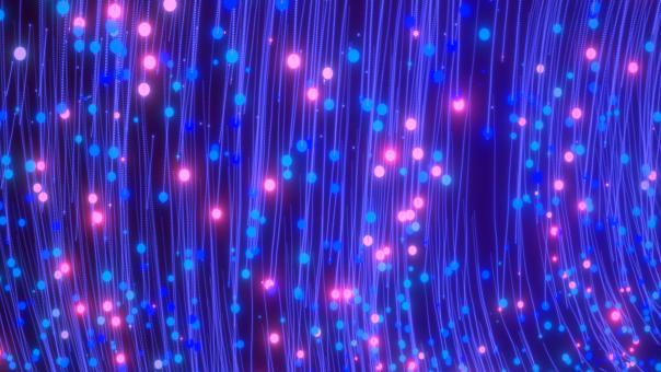 Free Stock Photo of Glowing dots