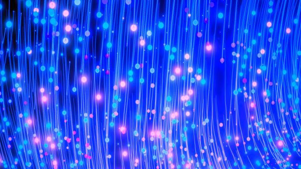 Free Stock Photo of Glowing dots
