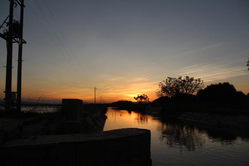Free Stock Photo of Sunset