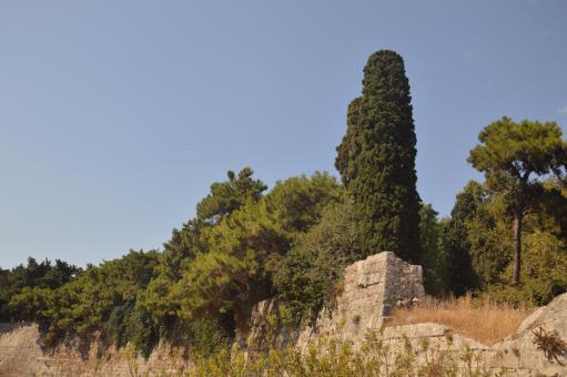 Free Stock Photo of Architecture of Old Town on Rhodos in Greece