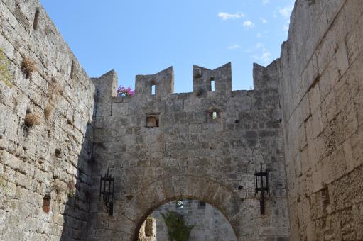Free Stock Photo of Architecture of Old Town on Rhodos in Greece