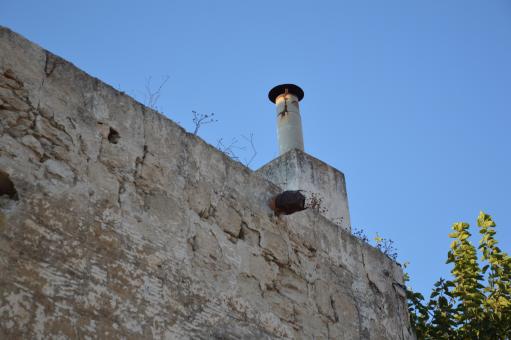 Free Stock Photo of Traditional architecture of Theologos village on the island of R