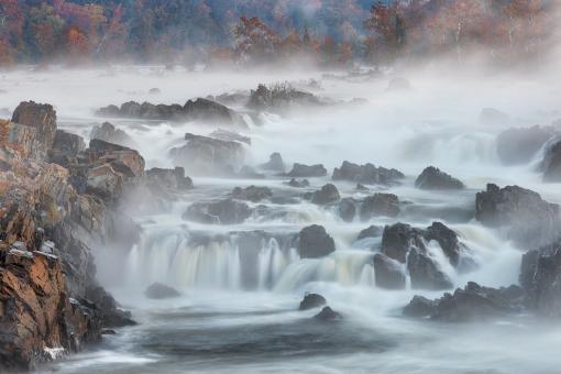 Free Stock Photo of Great Autumn Steam Falls