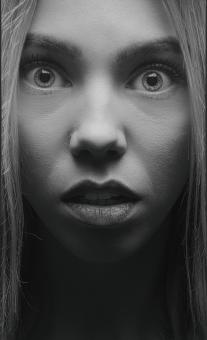 Free Stock Photo of Surprised woman