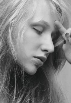 Free Stock Photo of Female profile