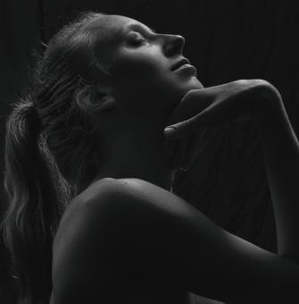 Free Stock Photo of Female silhouette
