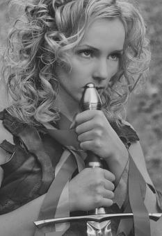 Free Stock Photo of Warrior woman
