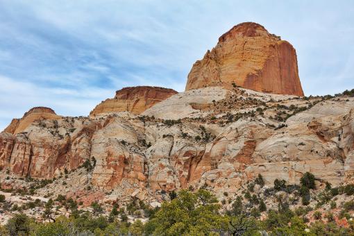Free Stock Photo of Capitol Throne Reef