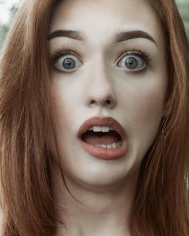 Free Stock Photo of Quirky woman