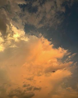 Free Stock Photo of In the clouds