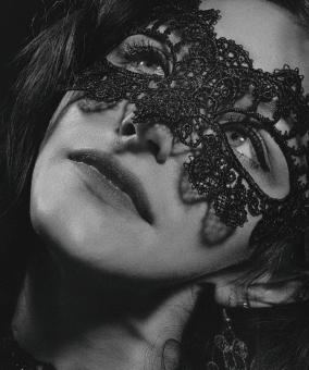 Free Stock Photo of Masked woman
