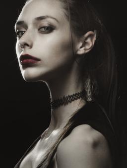 Free Stock Photo of Strong female portrait