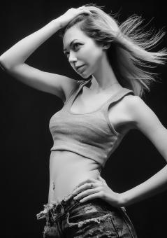 Free Stock Photo of Fashion pose