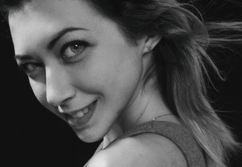 Free Stock Photo of Smiling woman