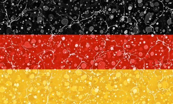 Free Stock Photo of Marbled Flag - Germany