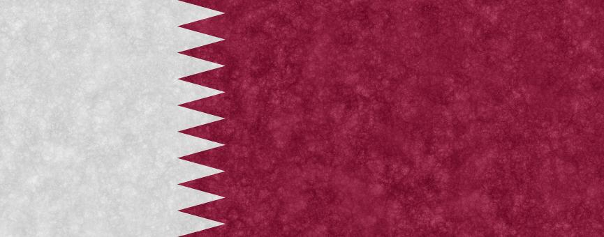 Free Stock Photo of Velvet Flag - Qatar