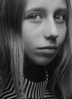 Free Stock Photo of Young girl portrait