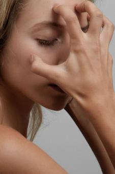 Free Stock Photo of Emotional woman