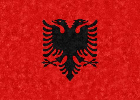 Free Stock Photo of Velvet Flag - Albania