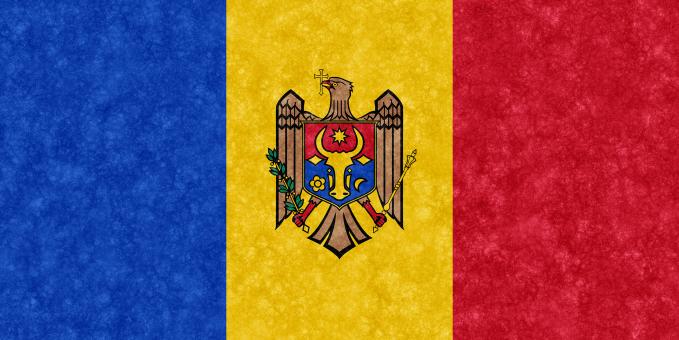 Free Stock Photo of Velvet Flag - Moldova
