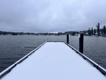 Free Stock Photo of Frigid Paths To Nowhere