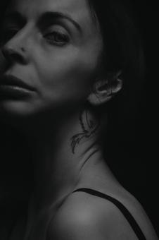 Free Stock Photo of Noir Black and White Portrait