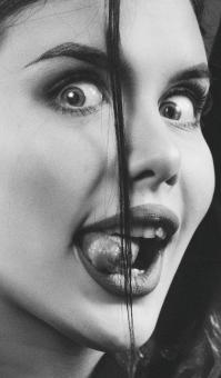 Free Stock Photo of Quirky woman