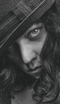 Free Stock Photo of Woman in a hat