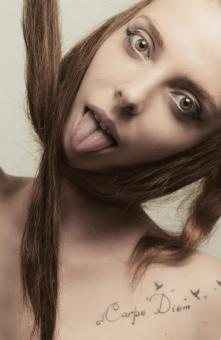 Free Stock Photo of Quirky woman