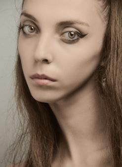 Free Stock Photo of Sad woman
