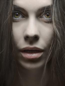 Free Stock Photo of Intense female eyes