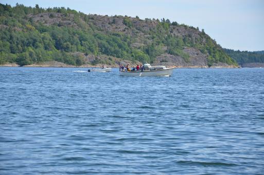 Free Stock Photo of two boats on the Tonsbergfjord
