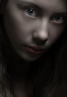 Free Stock Photo of Intense woman