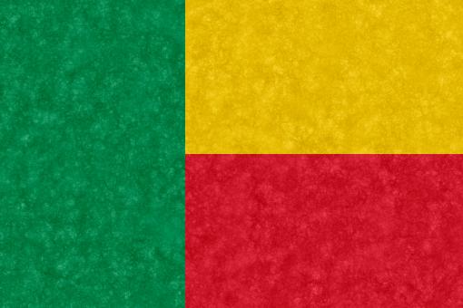 Free Stock Photo of Velvet Flag - Benin