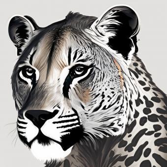 Free Stock Photo of Line art animal