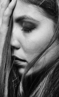 Free Stock Photo of Emotional woman