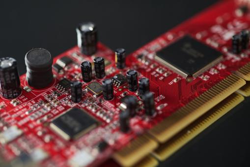 Free Stock Photo of Computer chip