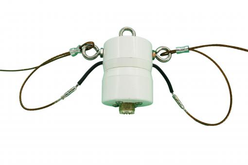 Free Stock Photo of Center of a Dipole Antenna with Connector