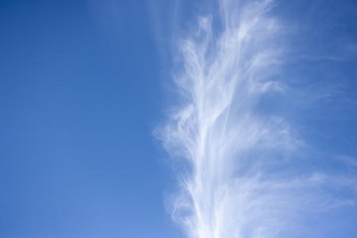Free Stock Photo of Wispy clouds