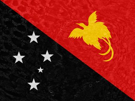 Free Stock Photo of Coral Flag - Papua New Guinea