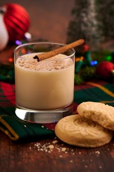 Free Stock Photo of Christmas Egg Nog