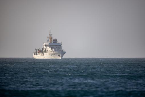Free Stock Photo of Ship on the ocean